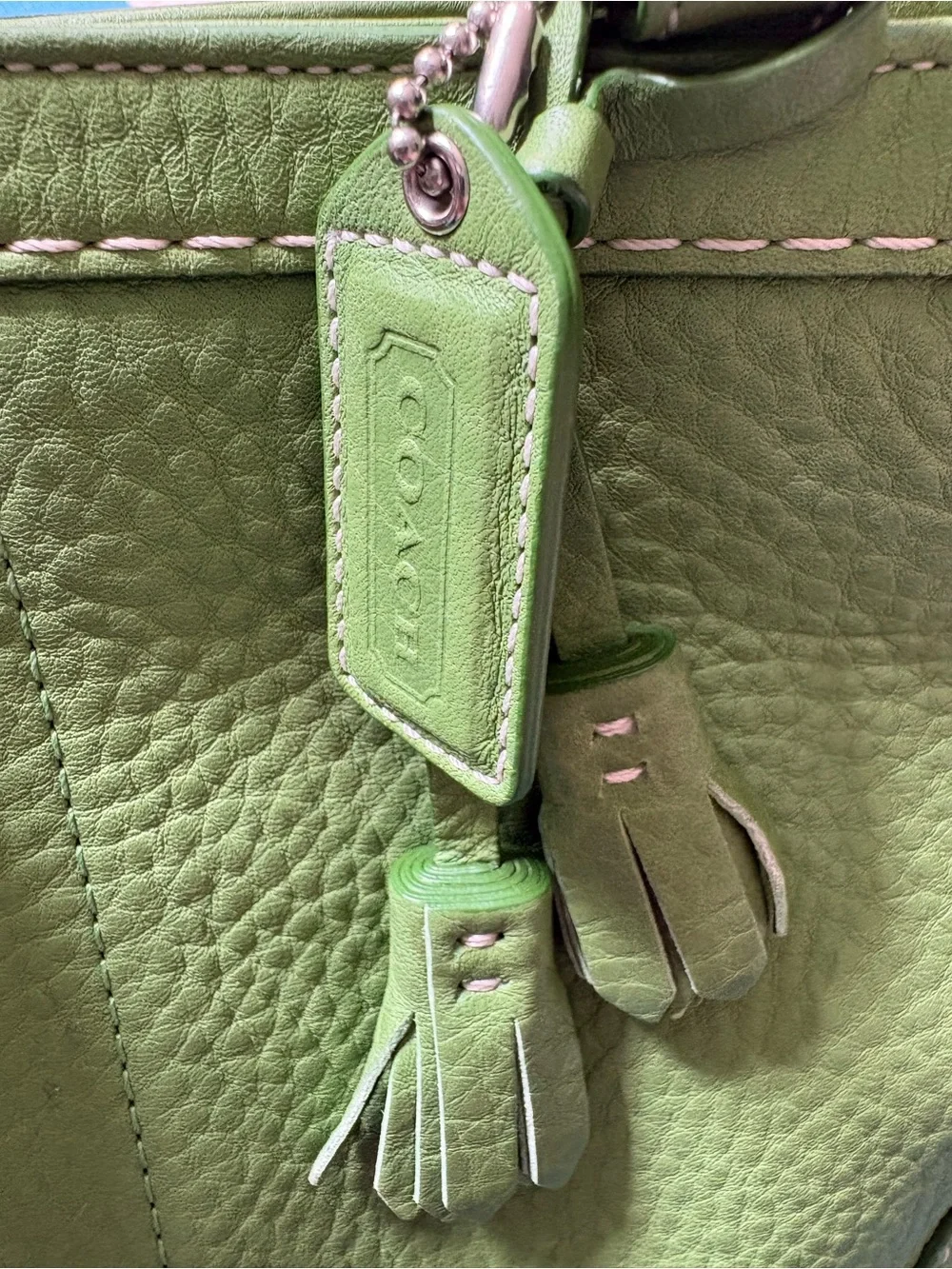 Coach hamptons tassel